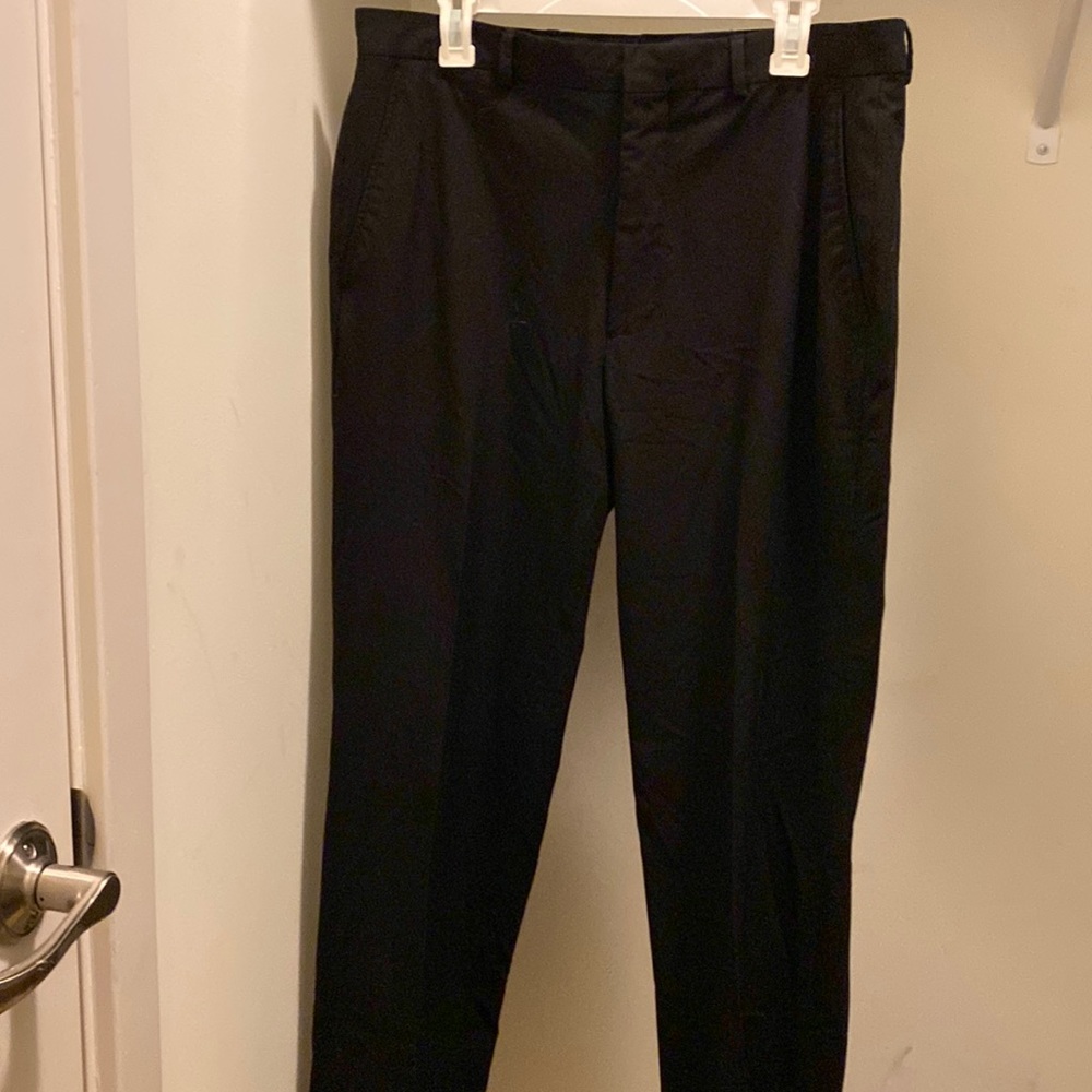 J. Ferrar Black Dress Pant Size 36 in 32 Regular